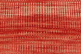 handmade Modern Kilim, New arrival Red Blue Hand-Woven RUNNER 100% WOOL area rug 3' x 7'