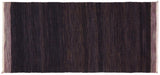 handmade Modern Kilim, New arrival Blue Purple Hand-Woven RECTANGLE 100% WOOL area rug 4' x 7'