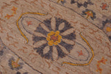 handmade Traditional Kafkaz Chobi Ziegler Gray Lt. Green Hand Knotted RECTANGLE 100% WOOL area rug 9 x 12