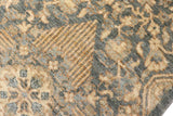 handmade Transitional Kafkaz Chobi Ziegler Gray Blue Hand Knotted RECTANGLE 100% WOOL area rug 6 x 9