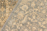 handmade Transitional Kafkaz Chobi Ziegler Gray Blue Hand Knotted RECTANGLE 100% WOOL area rug 6 x 9