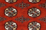 handmade Geometric Bokhara Rust Beige Hand Knotted RECTANGLE 100% WOOL area rug 3' x 12'