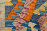 handmade Traditional Kilim, New arrival Purple Beige Hand-Woven RECTANGLE 100% WOOL area rug 2' x 3'