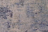 handmade Modern Modern Blue Gray Hand Knotted RECTANGLE WOOL&SILK area rug 8 x 10