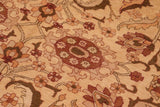 handmade Traditional Kafkaz Chobi Ziegler Tan Red Hand Knotted RECTANGLE 100% WOOL area rug 8 x 10