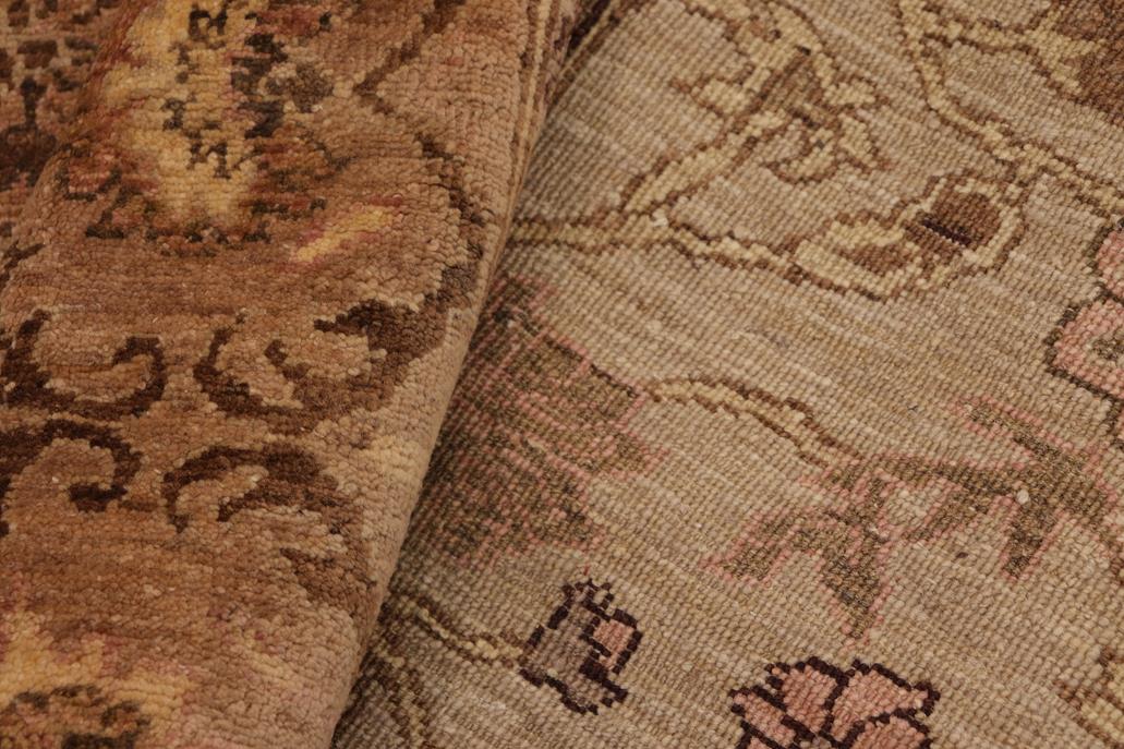 handmade Traditional Kafkaz Chobi Ziegler Lt. Green Brown Hand Knotted RECTANGLE 100% WOOL area rug 8 x 10