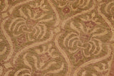 handmade Transitional Kafkaz Chobi Ziegler Lt. Green Lt. Brown Hand Knotted RECTANGLE 100% WOOL area rug 8 x 10
