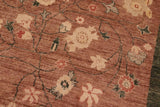handmade Transitional Kafkaz Chobi Ziegler Brown Green Hand Knotted RECTANGLE 100% WOOL area rug 8 x 10