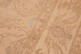 handmade Traditional Kafkaz Chobi Ziegler Beige Lt. Brown Hand Knotted RECTANGLE 100% WOOL area rug 8 x 10