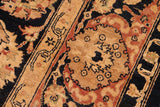 handmade Traditional Kafkaz Chobi Ziegler Blue Rust Hand Knotted RECTANGLE 100% WOOL area rug 8 x 11