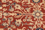 handmade Traditional Kafkaz Chobi Ziegler Rust Beige Hand Knotted RECTANGLE 100% WOOL area rug 8 x 9