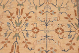 handmade Transitional Kafkaz Chobi Ziegler Tan Beige Hand Knotted RECTANGLE 100% WOOL area rug 8 x 10