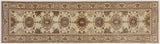 handmade Traditional Kafkaz Beige Brown Hand Knotted RUNNER 100% WOOL area rug 3 x 10
