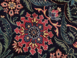 handmade Traditional Gohar Blue Beige Hand Knotted RUNNER 100% WOOL area rug 3x7