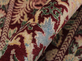 handmade Traditional William Red Lt. Gold Hand Knotted RUNNER 100% WOOL area rug 3x10