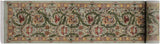 handmade Traditional Marry Gold Green Brown Hand Knotted RUNNER 100% WOOL area rug 3x12