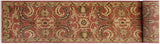 Classic Ziegler Celina Pink Tan Hand-Knotted Wool Runner  - 3'3'' x 18'3''
