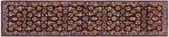 handmade Traditional Kafkaz Red Blue Hand Knotted RUNNER 100% WOOL area rug 3 x 10