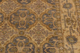 handmade Transitional Kafkaz Gray Gold Hand Knotted RUNNER 100% WOOL area rug 3 x 10