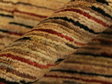 Bohemian Gabbeh Birdie Beige/Rust Wool Rug - 4'2'' x 5'9''