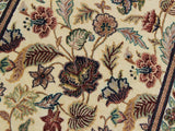 handmade Traditional Gulberg Beige Green Hand Knotted RUNNER 100% WOOL area rug 3x13