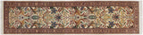 handmade Traditional Internation Beige Brown Hand Knotted RUNNER 100% WOOL area rug 3x10