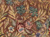 handmade Traditional Imran Brown Green Hand Knotted ROUND 100% WOOL area rug 8x8
