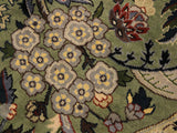handmade Traditional Nagi Lt. Green Gray Hand Knotted ROUND 100% WOOL area rug 6x6