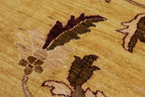 handmade Traditional Kafkaz Chobi Ziegler Gold Red Hand Knotted RECTANGLE 100% WOOL area rug 13 x 17