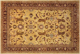handmade Traditional Kafkaz Chobi Ziegler Gold Red Hand Knotted RECTANGLE 100% WOOL area rug 13 x 17