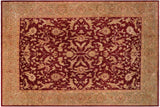 Classic Ziegler America Red Green Hand-Knotted Wool Rug - 11'10'' x 16'9''