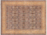 Tabriz Pak Persian Alayna Blue/Gold Wool Rug - 10'0'' x 14'2''