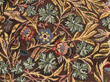handmade Traditional Imran Brown Green Hand Knotted ROUND 100% WOOL area rug 8x8