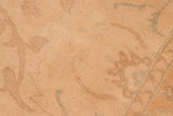 handmade Traditional Kafkaz Chobi Ziegler Tan Gold Hand Knotted RECTANGLE 100% WOOL area rug 6 x 9