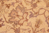 handmade Traditional Kafkaz Chobi Ziegler Tan Brown Hand Knotted RECTANGLE 100% WOOL area rug 6 x 10