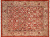 Tabriz Pak Persian Cristi Rust/Beige Wool Rug - 8'1'' x 10'3''