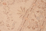 handmade Transitional Kafkaz Beige Brown Hand Knotted RECTANGLE 100% WOOL area rug 6x9