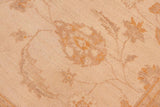 handmade Traditional Kafkaz Chobi Ziegler Tan Brown Hand Knotted RECTANGLE 100% WOOL area rug 6 x 8