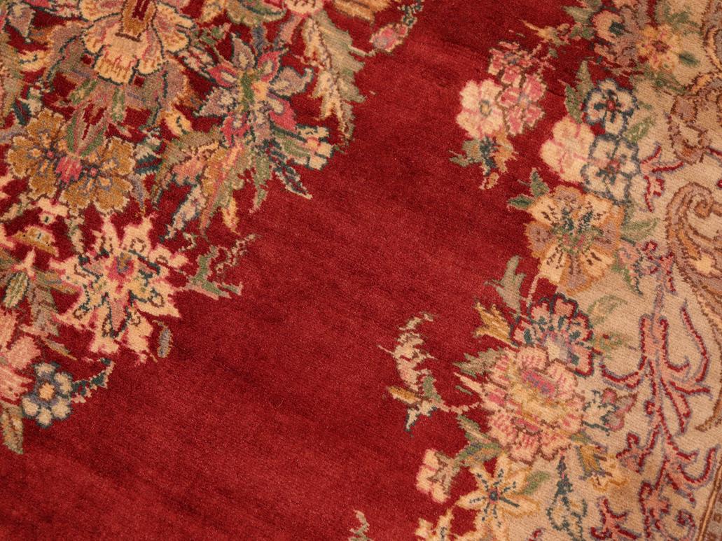 handmade Traditional Abusson Rust Taupe Hand Knotted RECTANGLE 100% WOOL area rug 6x10