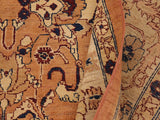 handmade Traditional Antique Rose Tan Hand Knotted RECTANGLE 100% WOOL area rug 9x12