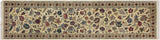 handmade Traditional Gulberg Beige Green Hand Knotted RUNNER 100% WOOL area rug 3x10