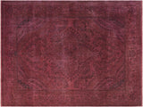 Vintage Antique Nadia Tan/Red Wool Rug - 9'7'' x 13'7''