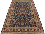 handmade Traditional Antique Blue Red Hand Knotted RECTANGLE 100% WOOL area rug 9x12