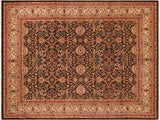handmade Transitional Design Brown Beige Hand Knotted RECTANGLE 100% WOOL area rug 8x10