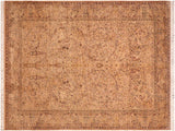Pak Persian Delicia Taupe/Brown Wool Rug - 6'1'' x 9'10''