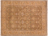 Art Nouveau William Morris Ester Wool Rug - 6'2'' x 9'0''