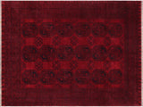 handmade Tribal Biljik Khal Mohammadi Red Black Hand Knotted RECTANGLE 100% WOOL area rug 9 x 12