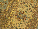 handmade Traditional Veg Dye Lt. Blue Lt. Tan Hand Knotted RECTANGLE 100% WOOL area rug 9x12