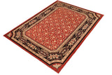 handmade Transitional Kafkaz Chobi Ziegler Red Black Hand Knotted RECTANGLE 100% WOOL area rug 10 x 14