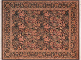 Art Nouveau William Morris Rosy Wool Rug - 8'1'' x 10'1''